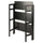 Terry Folding Bookcase Black - Winsome Wood