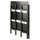 Terry Folding Bookcase Black - Winsome Wood