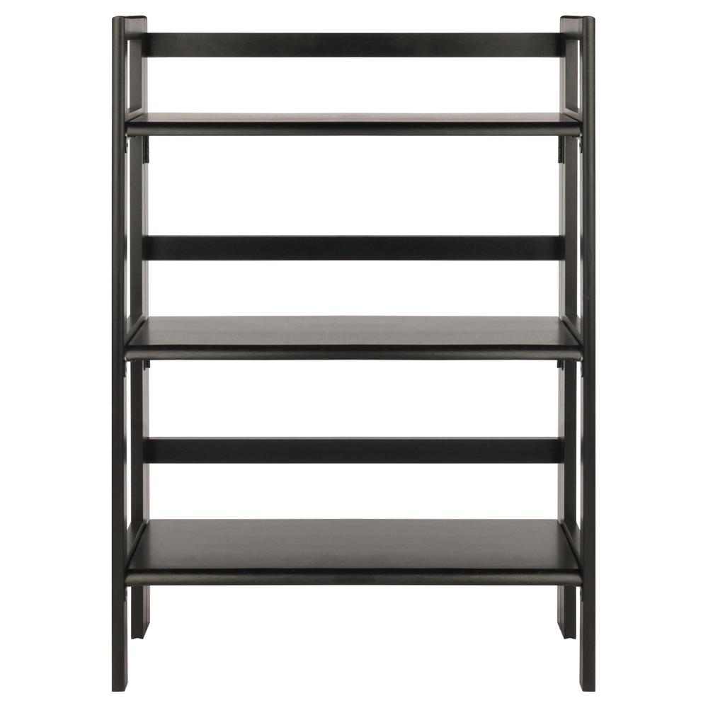 Terry Folding Bookcase Black - Winsome Wood