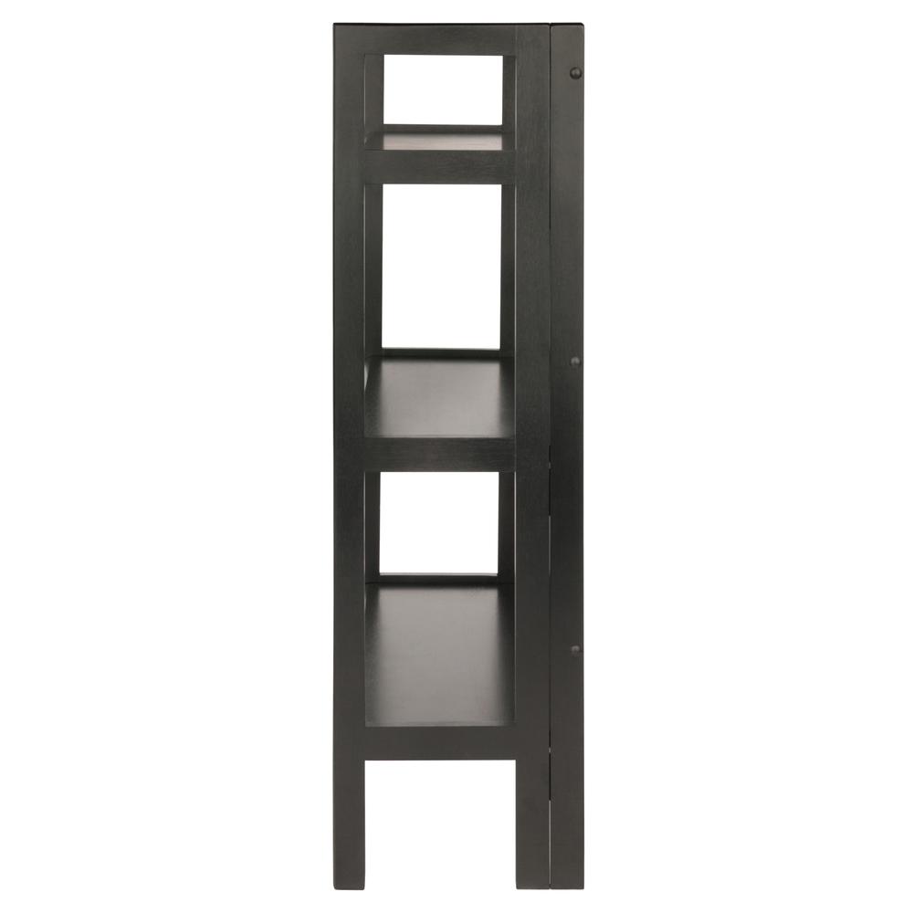 Terry Folding Bookcase Black - Winsome Wood