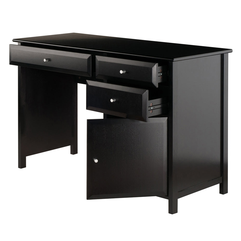 Delta Office Writing Desk Black - Winsome Wood