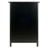Delta File Cabinet Black - Winsome Wood