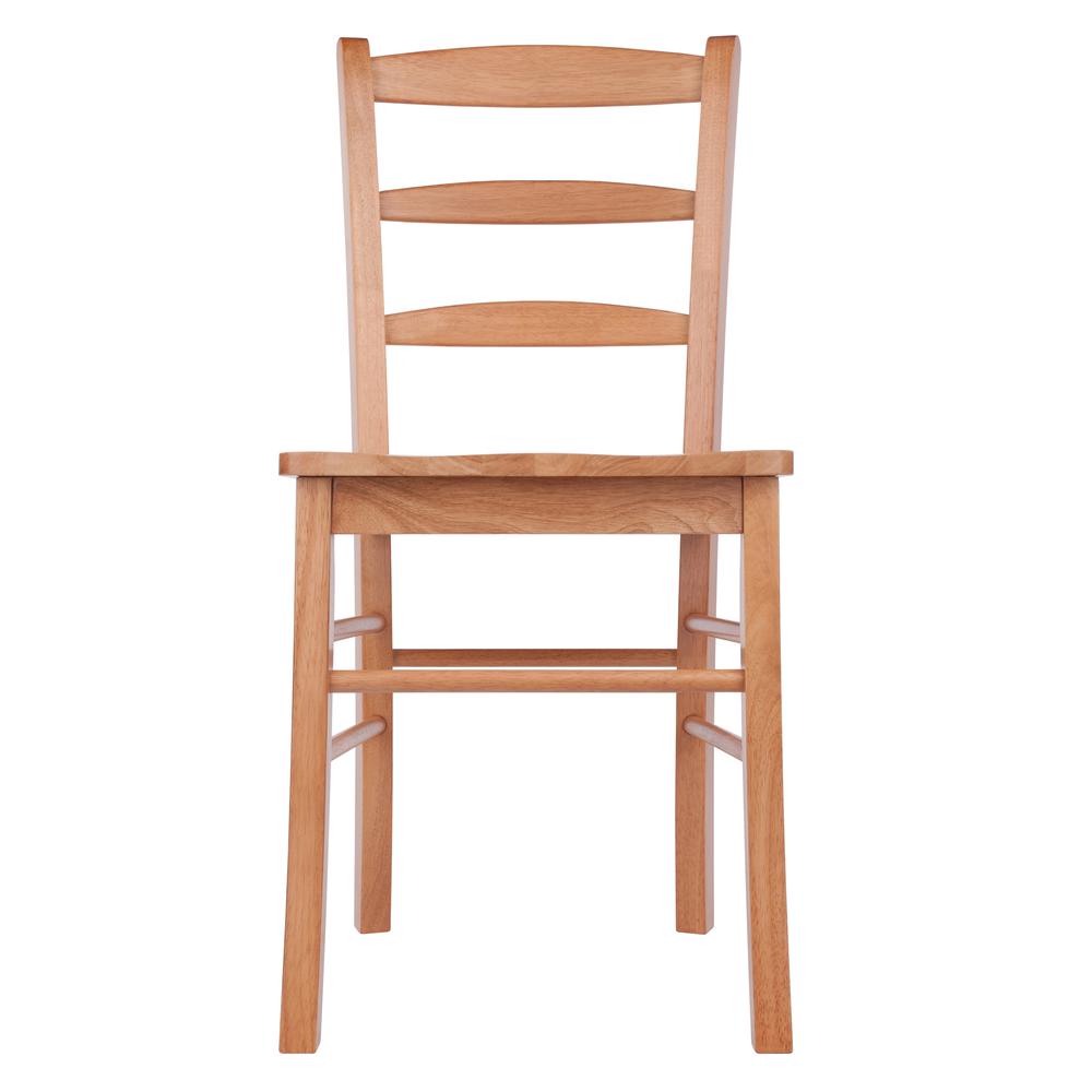 Benjamin 2-PC Set Ladder Back Chair Light Oak - Winsome Wood