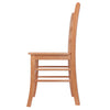 Benjamin 2-PC Set Ladder Back Chair Light Oak - Winsome Wood