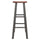 Ivy Bar Stool 29'', Rustic Teak / Gray Finish - Winsome Wood