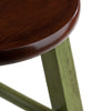 Ivy 29'' Bar Stool Rustic Green w/ Walnut Seat - Winsome Wood