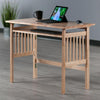 Computer Desk with computer key board, Foldable - Winsome Wood