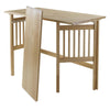 Computer Desk with computer key board, Foldable - Winsome Wood