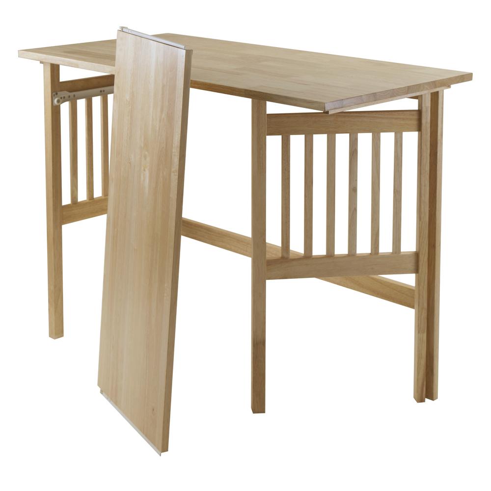 Computer Desk with computer key board, Foldable - Winsome Wood