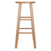 Element Bar Stools, 2-Pc Set, Natural - Winsome Wood