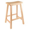 Satori 24'' Saddle Seat Bar Stool Beech - Winsome Wood