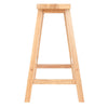 Satori 24'' Saddle Seat Bar Stool Beech - Winsome Wood