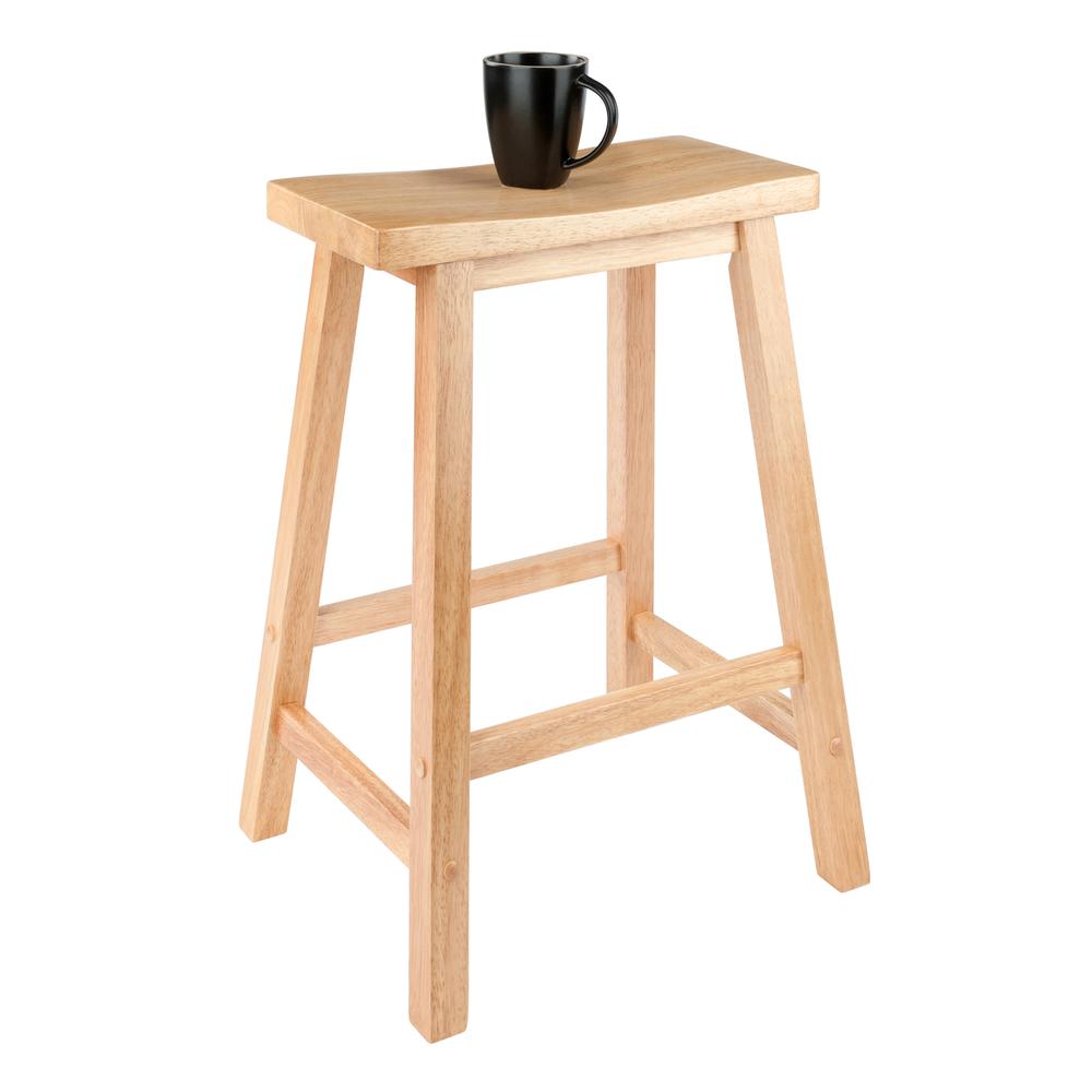 Satori 24'' Saddle Seat Bar Stool Beech - Winsome Wood