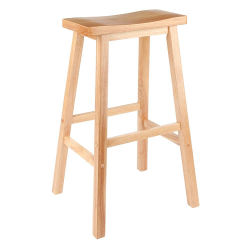 Satori 29'' Saddle Seat Bar Stool Beech - Winsome Wood