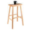 Satori 29'' Saddle Seat Bar Stool Beech - Winsome Wood