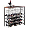 Michelle Wine Rack with Glass Hanger - Winsome Wood