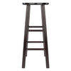 Element Bar Stools, 2-Pc Set, Espresso - Winsome Wood
