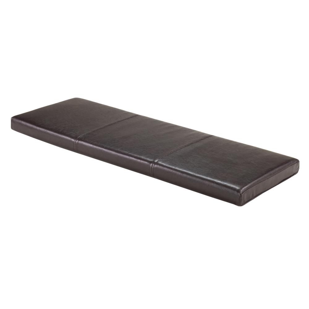 Boris Cushion Bench Seat PU Leather - Winsome Wood