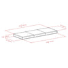 Boris Cushion Bench Seat PU Leather - Winsome Wood