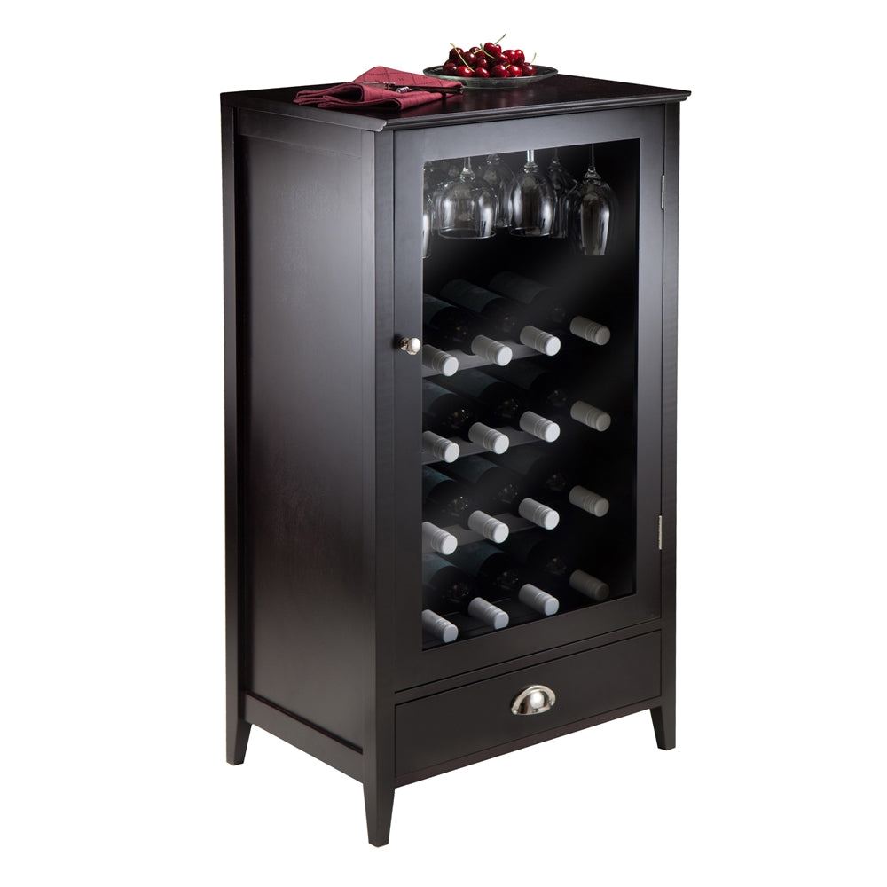 Bordeaux Modular Wine Cabinet 20-Bottle Shelf - Winsome Wood
