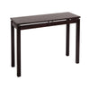 Linea Console / Hall Table with Chrome Accent - Winsome Wood
