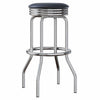 Summit 2-PC Swivel Stools with Faux Leather - Winsome Wood