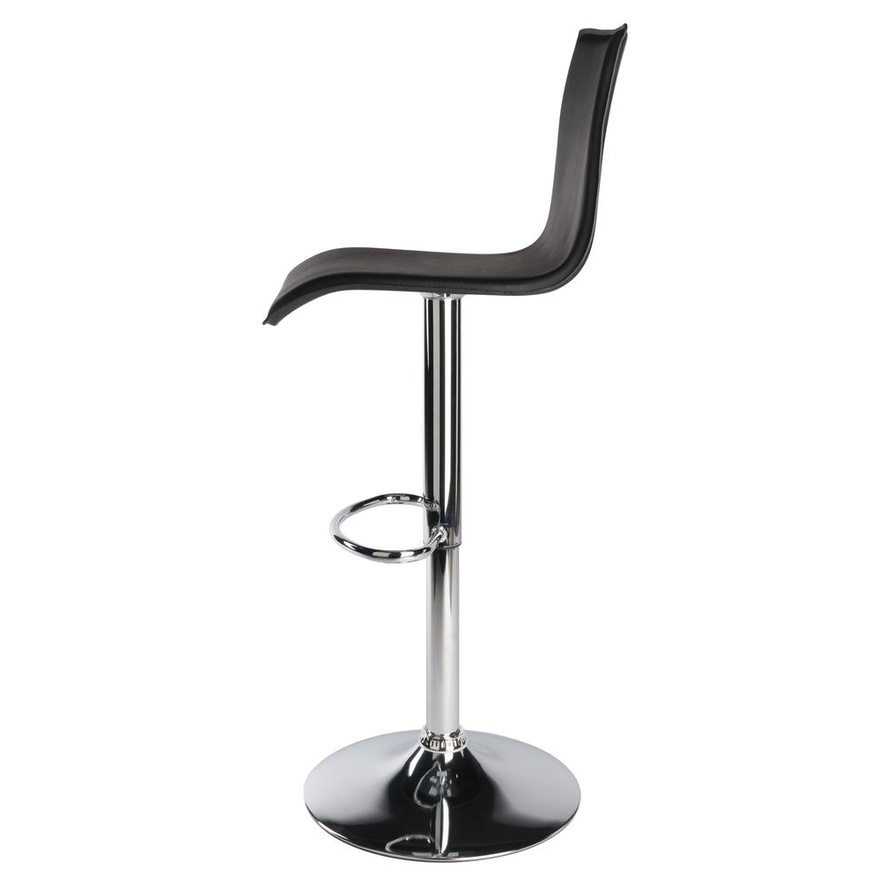 Spectrum High Back L Shape Air Lift Stool, Single, RTA - Winsome Wood