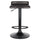 Paris Set of 2 Airlift Adjustable Swivel Stool with PU Leather Seat and Black Metal Base - Winsome Wood