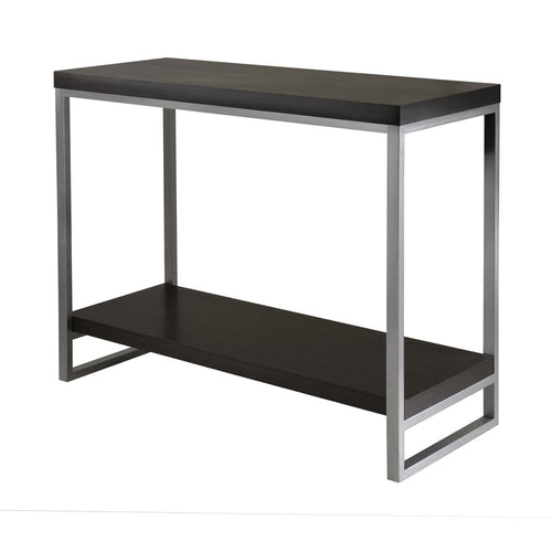 Jared Console Table, Enamel Steel Tube - Winsome Wood