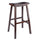 Satori 29'' Saddle Seat Bar Stool Antique Walnut - Winsome Wood