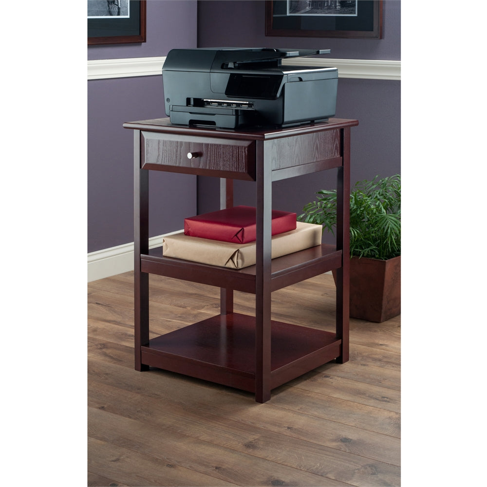 Delta Printer Table Walnut - Winsome Wood