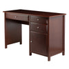 Delta Office Writing Desk Walnut - Winsome Wood