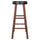 Maria Cushioned Bar Stool, 2-Pc Set, Espresso & Walnut - Winsome Wood