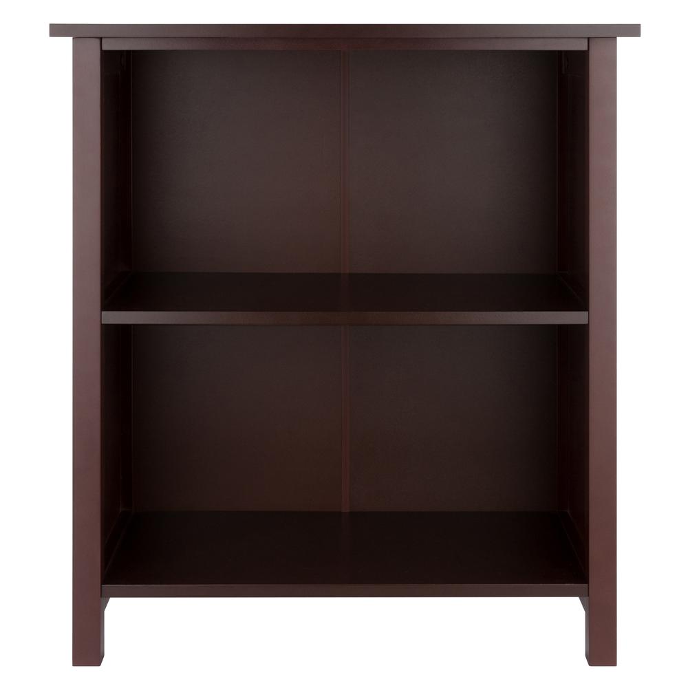 Milan Storage Shelf or Bookcase, 3-Tier, Medium - Winsome Wood