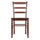 Benjamin 2-PC Ladder Back Chair Set Walnut - Winsome Wood
