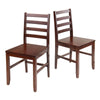 Hamilton 2-Pc Ladder Back Chair - Winsome Wood