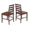 Hamilton 2-Pc Ladder Back Chair - Winsome Wood