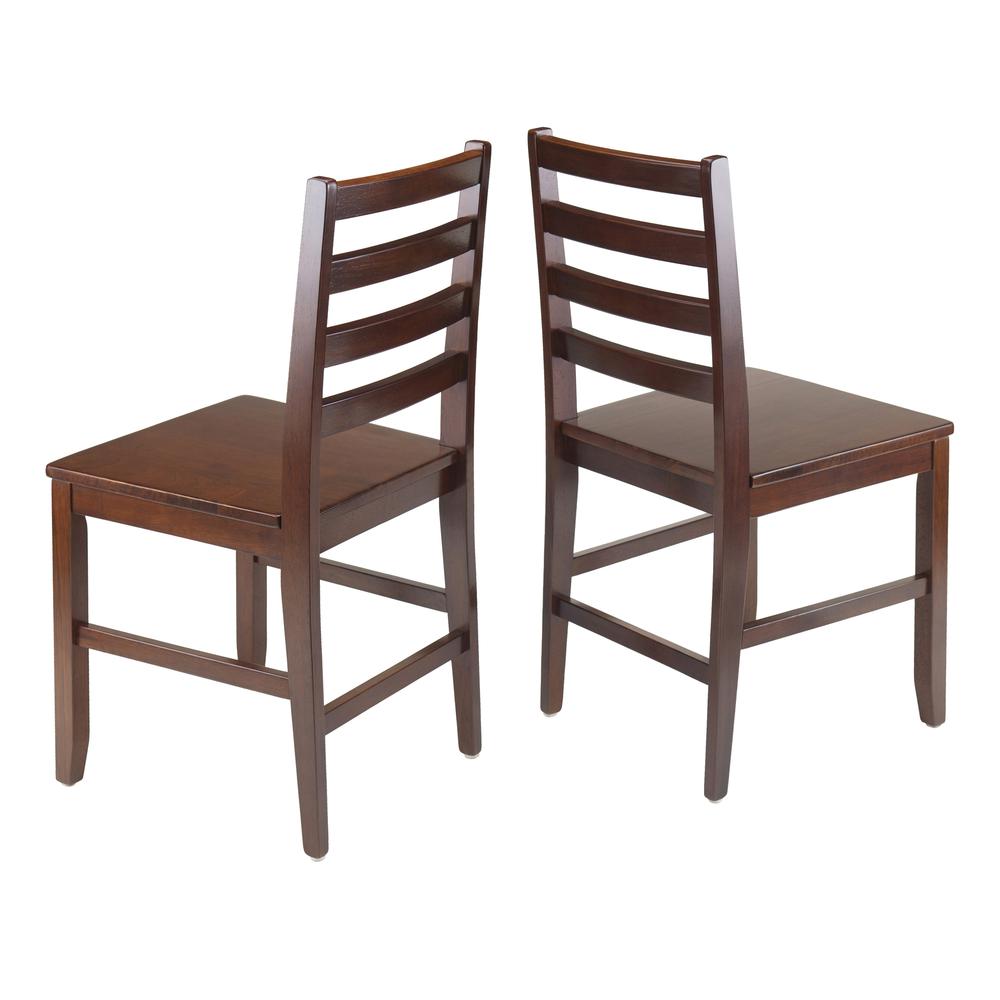 Hamilton 2-Pc Ladder Back Chair - Winsome Wood