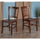 Madison 2-Pc Set Slat Back Chairs - Winsome Wood