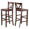 Victor 2-pc 29'' V Back Bar Stools - Winsome Wood