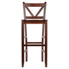 Victor 2-pc 29'' V Back Bar Stools - Winsome Wood