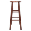 Element Bar Stools, 2-Pc Set, Walnut - Winsome Wood
