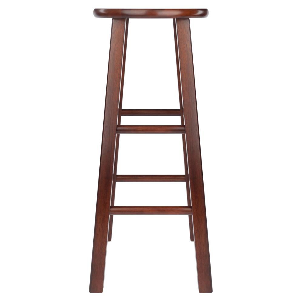 Element Bar Stools, 2-Pc Set, Walnut - Winsome Wood