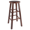 Element Bar Stools, 2-Pc Set, Walnut - Winsome Wood