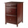 Delta File Cabinet Walnut - Winsome Wood