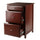 Delta File Cabinet Walnut - Winsome Wood