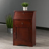 Regalia Secretary Desk Walnut Finish - Winsome Wood