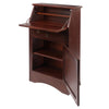 Regalia Secretary Desk Walnut Finish - Winsome Wood