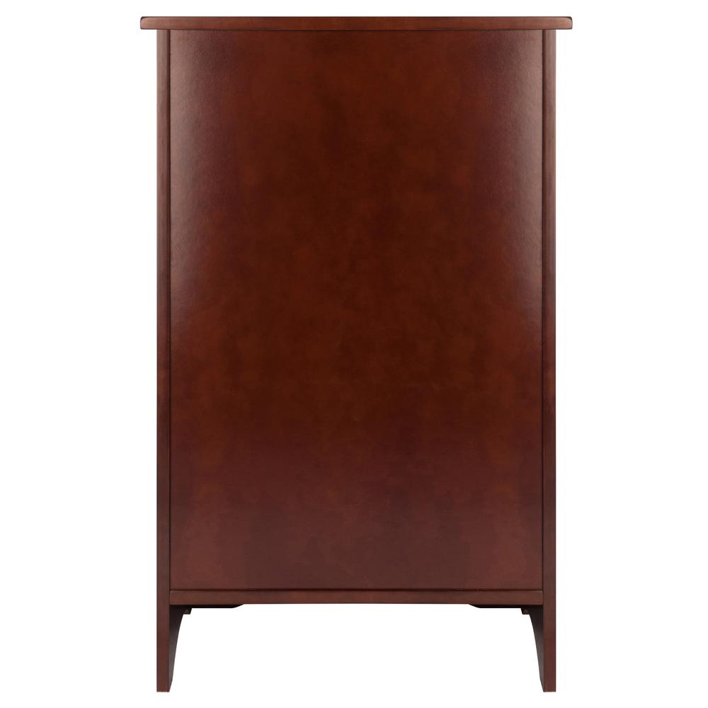 Regalia Secretary Desk Walnut Finish - Winsome Wood