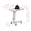 Olson Adjustable Laptop Cart - Winsome Wood